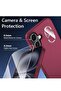 Ultra-Thin Matte Wine Red iPhone 16 Case with Enhanced Lens & Screen Protectors – Shockproof, Anti-Scratch, Lightweight - 3