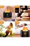 Flame Air Diffuser, Humidifier, Portable Noiseless Aroma Diffuser with Multicolor Lights - 3