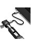 Multifunctional Compact Cable Card USB Micro SD Card Reader, Type-C Plug-and-Play Compatible - 2