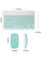 Rechargeable Bluetooth Keyboard and Mouse Combo for Android Windows Tablet Cell Phone iPhone iPad - 6