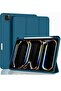 2024 iPad Pro 11" Case (M4, 6th Gen) - Smart Case with Pencil Holder, Touch ID Support, Auto Wake/Sleep Function (Teal)