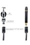 Water Spray Gun Car Wash Nozzle High Pressure Nozzle Spray Water Gun with 3 Attachment - 2