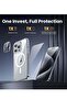 iPhone 16 Pro Max Clear Magnetic Case [Compatible with MagSafe], Screen & Camera Protection, Shockproof - 2