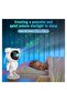 Kids Star Projector Night Light Astronaut LED Projection Lamp for Bedroom, Starry Night Light Projector - 3