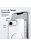 iPhone 16E Clear Magnetic Case | MagSafe Compatible | Hybrid Crystal Clear Hard Back Case - 5