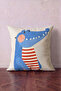 Little Buddies 06 43X43Cm Square 5 Pieces Children's Room Cushion Cover - 4