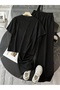 Unisex Love Bear Printed Oversized Tshirt and Baggy Sweatpants - Summer Two-Piece Tracksuit Set - 3