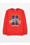 Boy - Crew Neck and Printed Long Sleeve T-Shirt