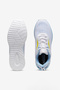 حذاء الجري الرجالي PREXTON Memorytech Advance Footbed Lace-Up - أبيض - أزرق سماوي - 4
