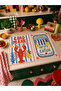 Ciao Mare Quite Catch Lobster Fish Blue Marine Patterned Mediterranean Stylish 2-Piece Kitchen Towel Set 35X55 - 8