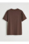 Lcw Kids Brown Crew Neck Printed Boys T-Shirt - 4
