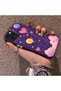 iPhone 12 Pro Max Compatible Silicone Edge Hard Back Case Couple Phone Case with Balloon Pattern - 2