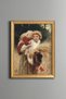 Continuous Care of Frederick Morgan - Vintage Patterned Painting - Fine Model