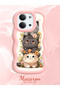 Redmi 15C 4g Compatible Case Camera Protector Pink Silicone Couple Phone Case Cat Pattern - 2