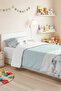 Modern Marble Mint Young Room Single Pique Set - Gray White 160X220 cm Quilted Bedspread - 4