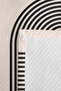 Geometric Mustard Young Room Single Pique Set - Modern Black 160X220 cm Quilted Bedspread - 7