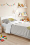 Minimal Geometric Yellow Young Room Single Pique Set - Gray 160X220 cm Quilted Bedspread - 6