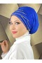 شال بونيه مزين بالخرز الأصفر ومفصل بشكل أنيق - 4