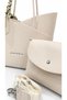 Women's Shoulder Bag & Crossbody Bag Set of 2 with Scarf Detail, Daily Stylish Design - 2