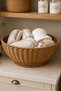 Rattan Oval Organizer Basket |   Decorative Wicker Storage Basket |   Multi-Purpose Organizer |   Fruit, Bread and Bathroom Organizer - 3
