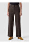 Esvab • Modern & Distinctive Checkered Embroidered Wide-Leg Women's Trousers - 3