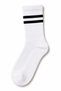 Legacy Stripe 5-Piece Unisex Sports Socks Set - 3