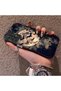 Samsung Galaxy A52 Compatible Silicone Edge Hard Back Case Couple Phone Case Evening Patterned - 2