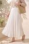 Lined Skirt 260148 - White - 2