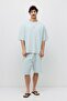 Washable oversize t-shirt and shorts set