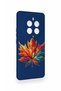 Realme 12 Pro Compatible Colorful Leaf Pattern Silicone Case - 2