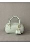 Women's Hand and Shoulder Bag Mint Green - 2