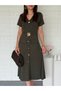 Gold Buckle Midiboy Modal Dress - 6