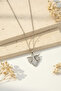Modern Design Zircon Stone Steel Necklace Stylish and Shiny Appearance - 4