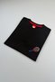Children's Tennis Racket Embroidered Black T-Shirt 100% Cotton Sports Basic T-Shirt - Black and White Children's Sports Tennis T-Shirt - Match Training Tennis Sports T-Shirt - 2