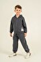 Boy's Keep It Simple Gray Tracksuit Set Rp3881-C-V2