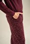 Women's Shine Bright Little Star Purple Long Sleeve Pajama Set Ar3775-S-V1 - 6