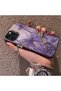 iPhone 13 Pro Compatible Silicone Edge Hard Back Case Couple Phone Case Butterfly Pattern - 2