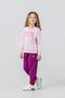 Girl's Printed Pink Long Sleeve Tracksuit Set Us2706-C-V1 - 2