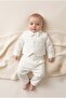 Baby Boy Gofreli Elegant Tuxedo Set 0-3/3-6 Months Mevlüt Set Newborn Hospital Release