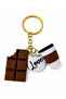 Bag Charm and 3-Piece Keychain Set. - 2