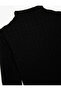 Slim Fit Long Sleeve Semi-Transparent High-Neck Lace Blouse - 6
