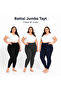 |   Women's Oversized Plus Size 3-Piece Cotton Thermal Leggings Black, Navy Blue, Anthracite (3 Pieces) - 5