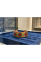 Copper Anatolian Hand-Woven Kilim Patterned Wide Adjustable Clamp Bracelet - 4