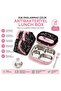 316 Stainless Steel Lunch Box with Thermal Carrying Bag, 4 Compartments, Leak-Proof Nutrition Container, Bpa-Free, Fork and Spoon Included, Pink - 2