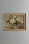 Floral Still Life - Vintage Patterned Painting - Fine Model