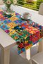 Modern Striped Colorful Digital Print Runner Decorative Table Runner (40X140 cm) - 4