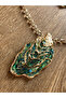 Geometric Design Style Necklace Earring Set - 4