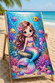 Beach Towel Kids Collection Premium Special Design Quick Drying Microfiber Towel 75X150 cm