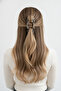 Zebra Patterned Oversized Women's Hair Claw Clip - Stylish and Modern Hair Accessory - 2