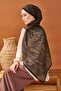 Riva Shawl Tencel Boston Fern Dark Mink - 3